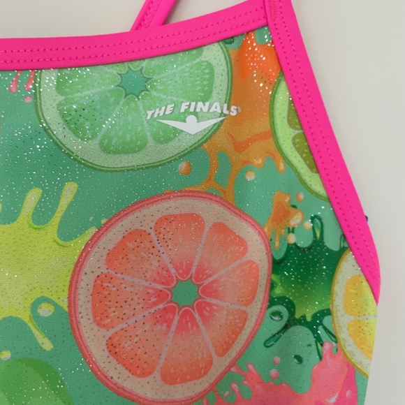 NWOT The finals competition one piece swimsuit size 26 - Picture 2 of 9